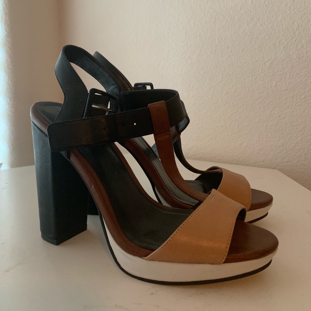 Size 6.5 Open Toed Heels